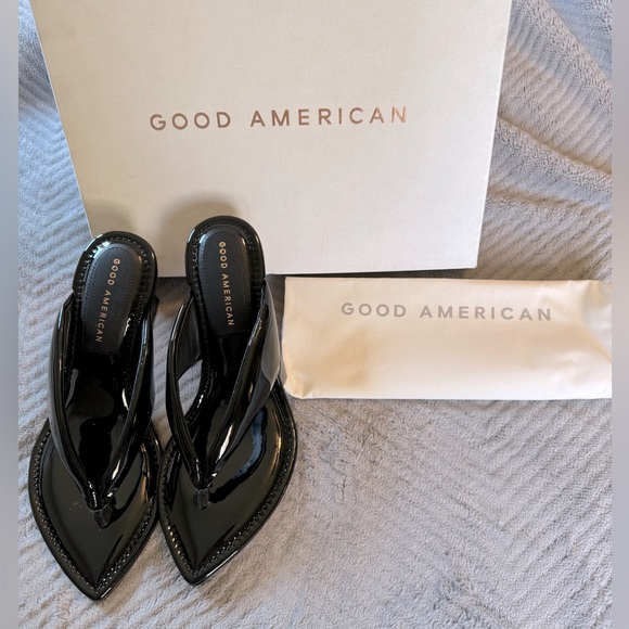 NEW Good American Heels - Picture 1 of 6